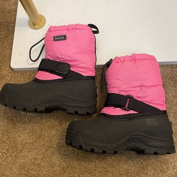 Girls Pink Northside Thermo Lite Snow Boots - Picture 4 of 5